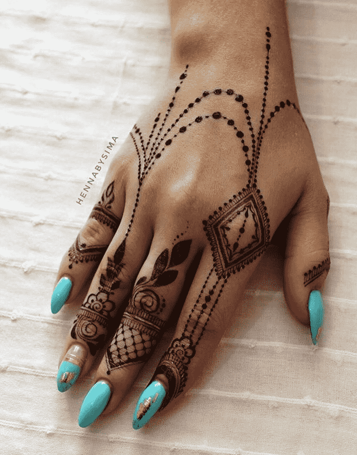 Grand Georgia Henna Design