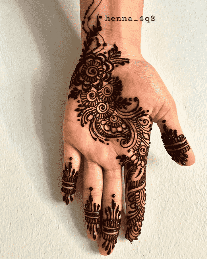 Magnificent Georgia Henna Design