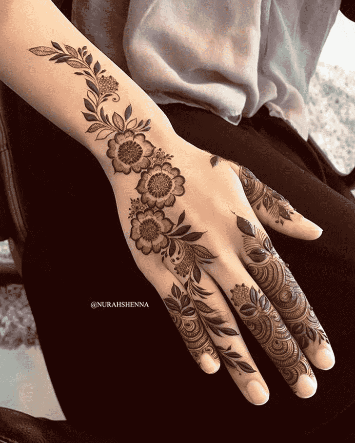 Marvelous Georgia Henna Design