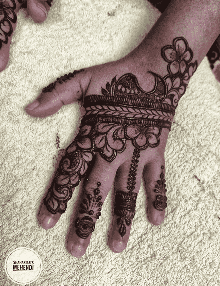 Nice Georgia Henna Design