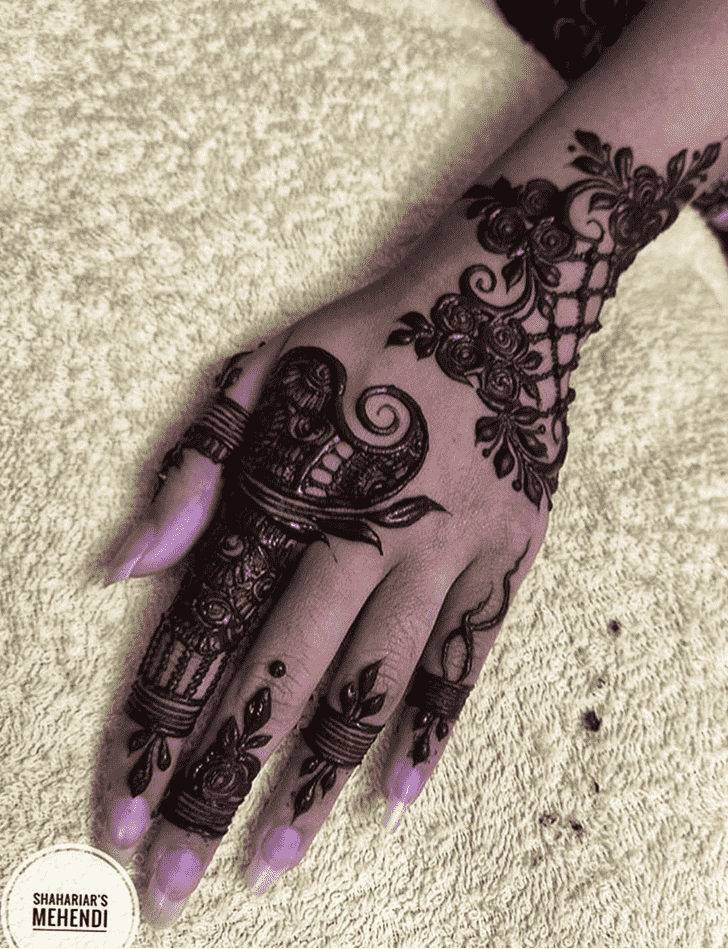Radiant Georgia Henna Design