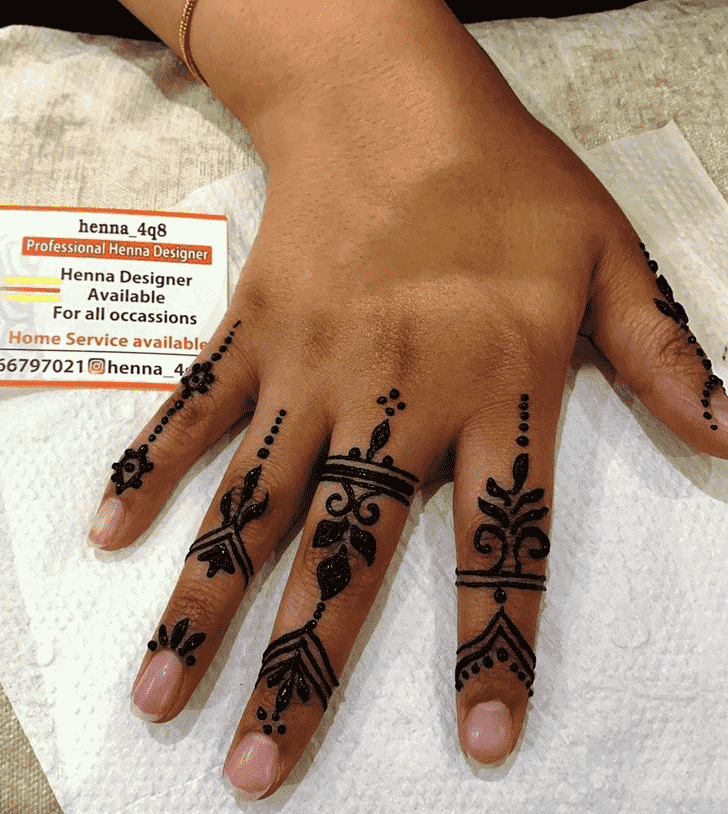 Resplendent Georgia Henna Design