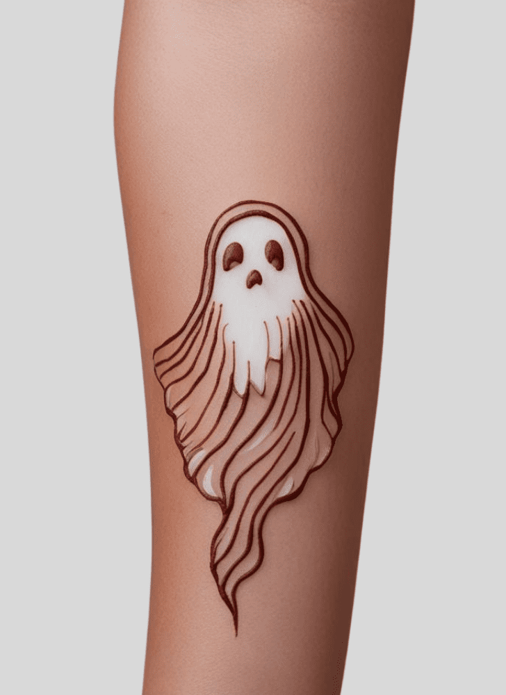 Ravishing Ghost Henna Design