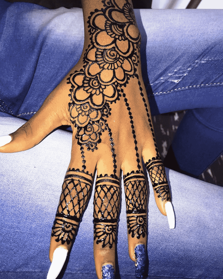 Excellent Karnataka Henna Design