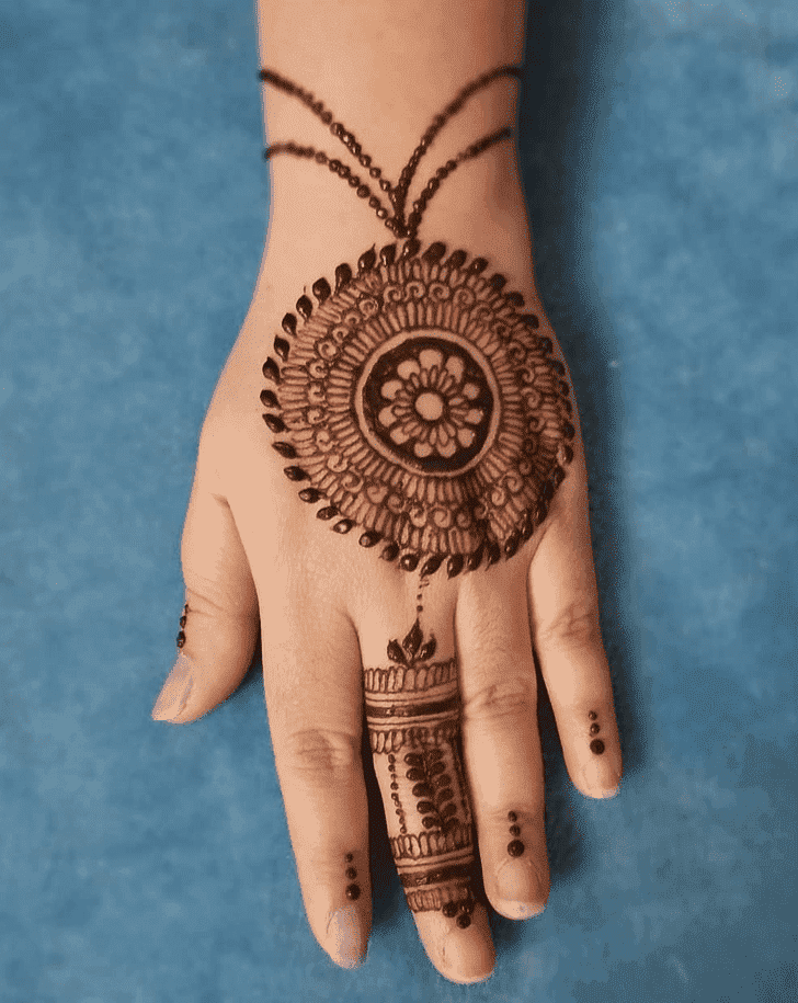 Delightful Kathmandu Henna Design