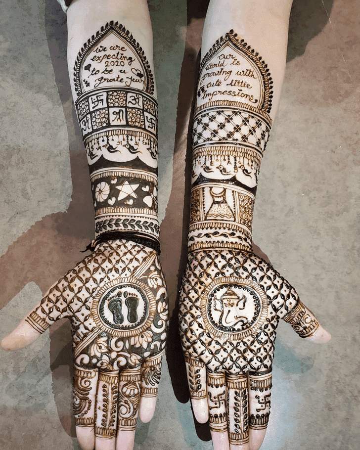 Enthralling Kathmandu Henna Design