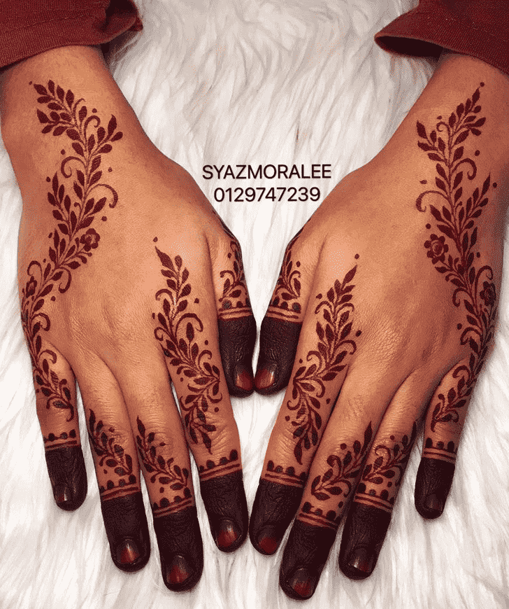 Awesome Larkana Henna Design