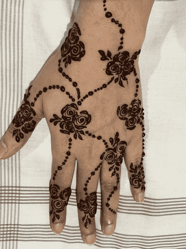 Radiant Lucknow Henna Design