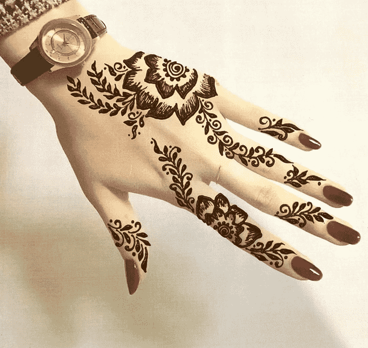 Superb Lucknow Henna Design
