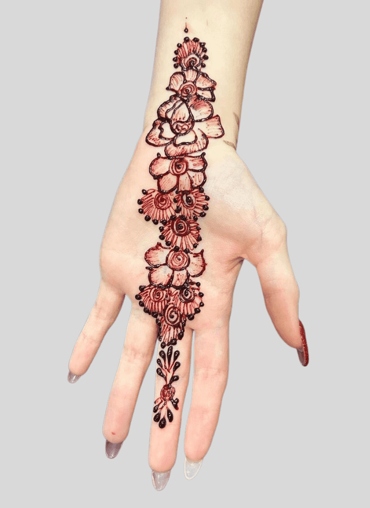 Exquisite Malaysia Henna Design