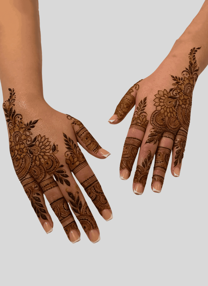 Admirable Occasional Mehndi Design