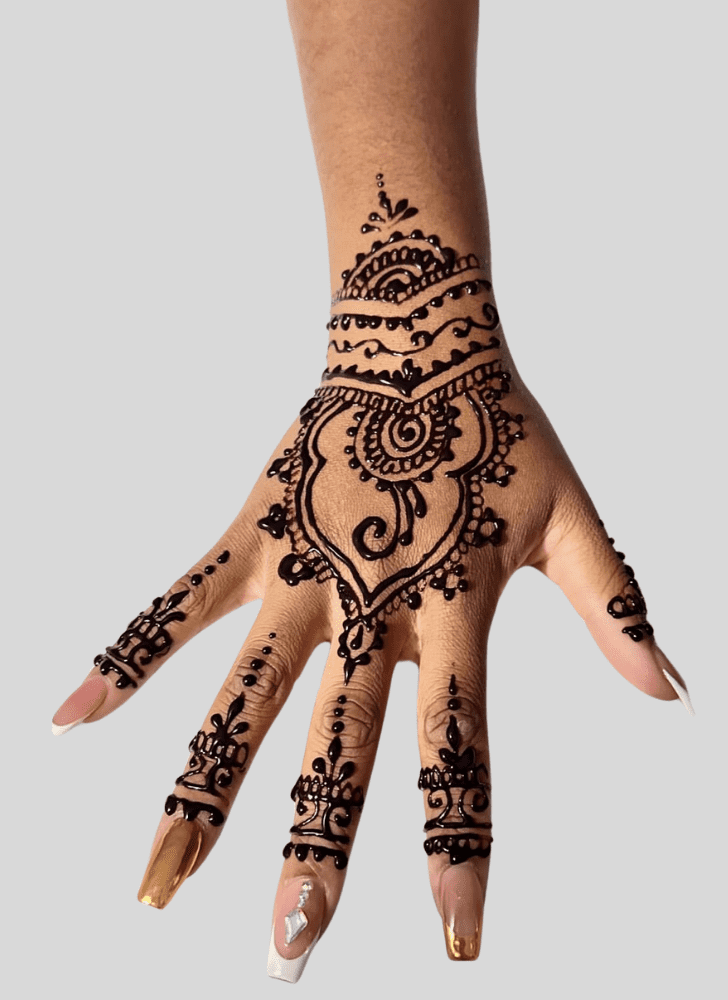Adorable Occasional Henna Design