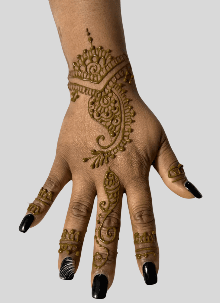 Alluring Occasional Henna Design