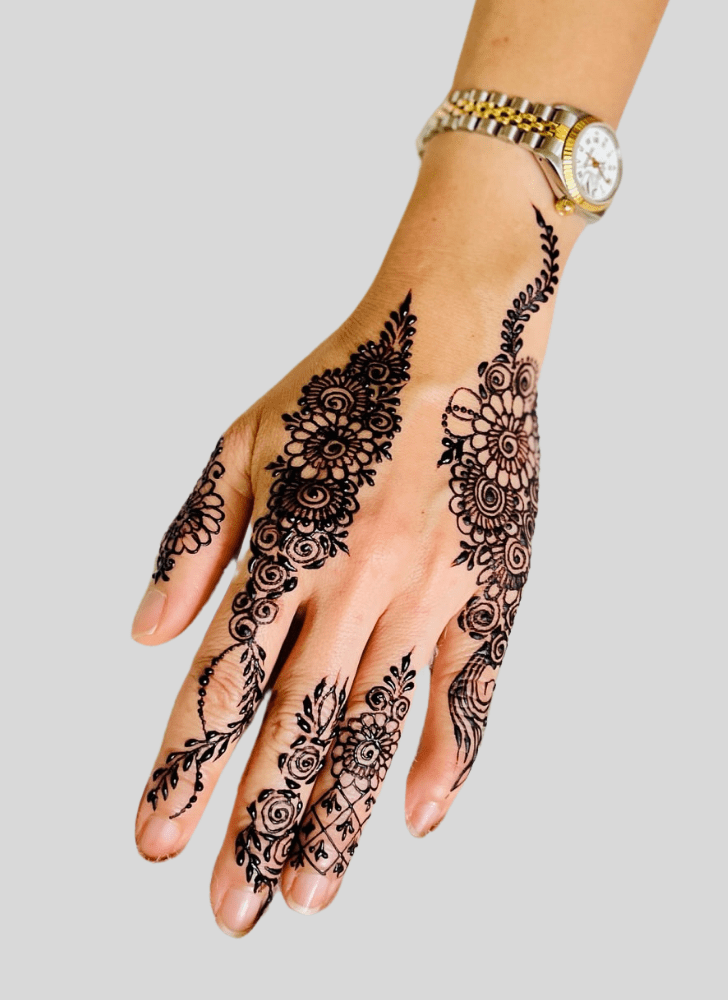 Angelic Occasional Henna Design