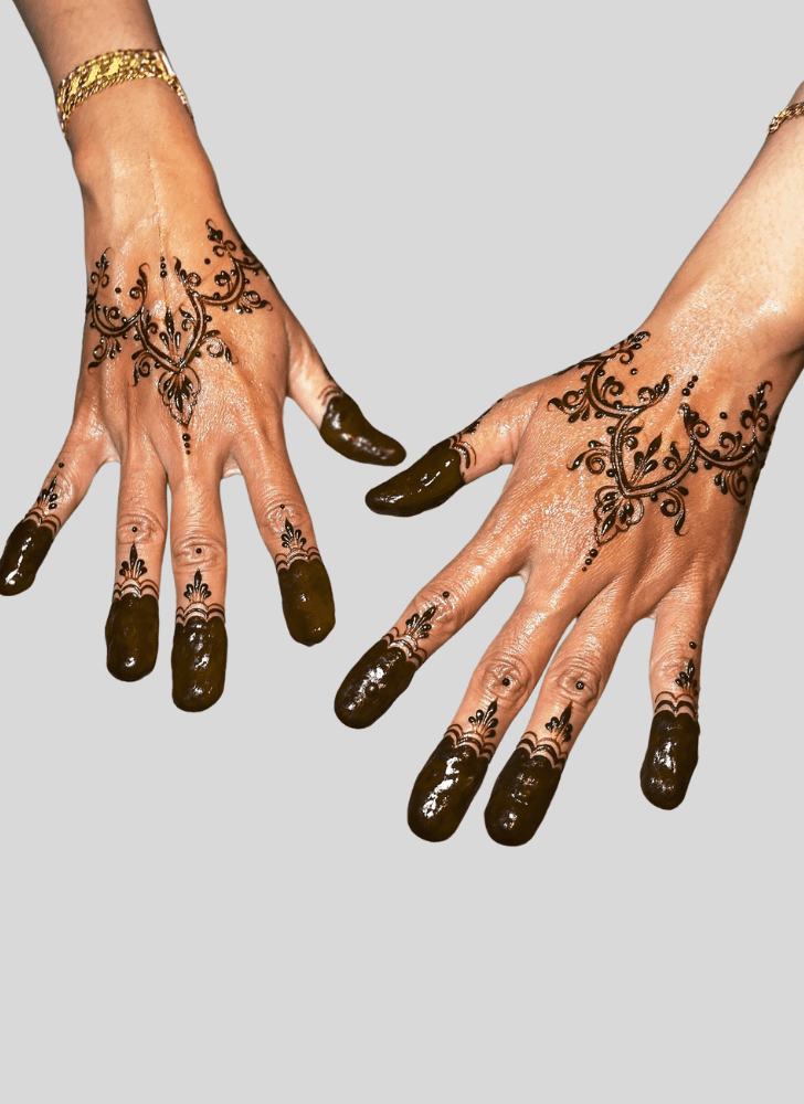 Appealing Occasional Henna Design