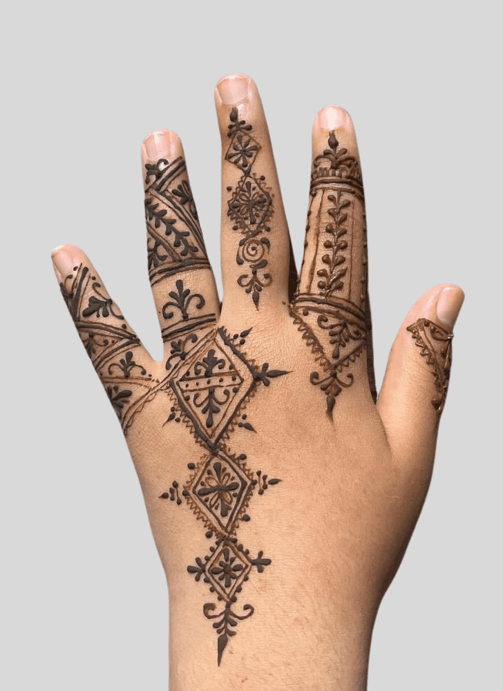Captivating Occasional Henna Design