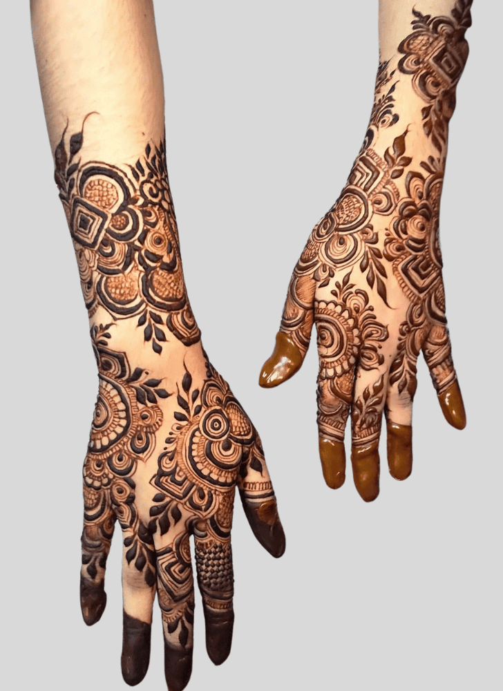 Delicate Occasional Henna Design