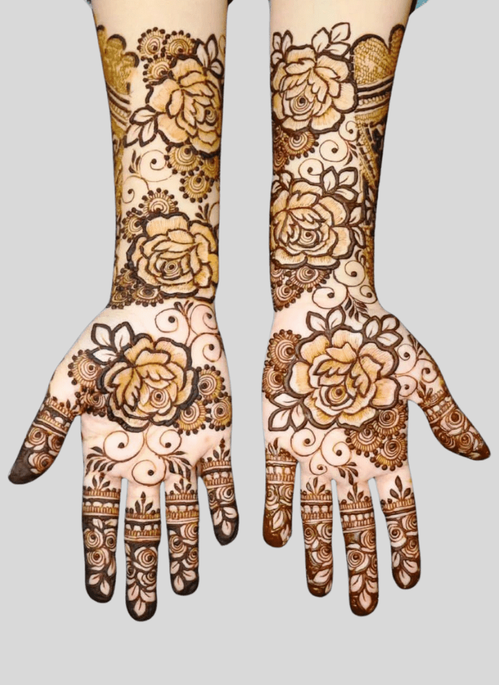 Delightful Occasional Henna Design