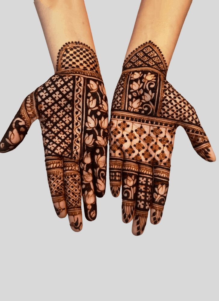 Enthralling Occasional Henna Design