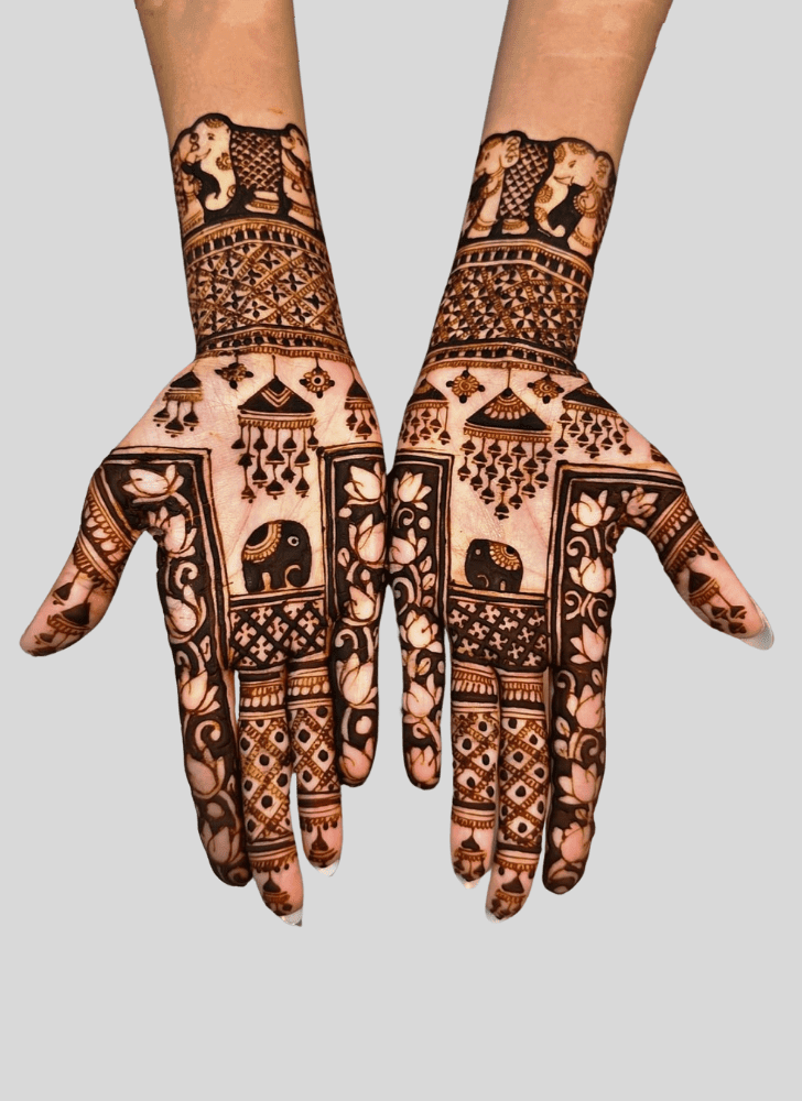 Enticing Occasional Henna Design