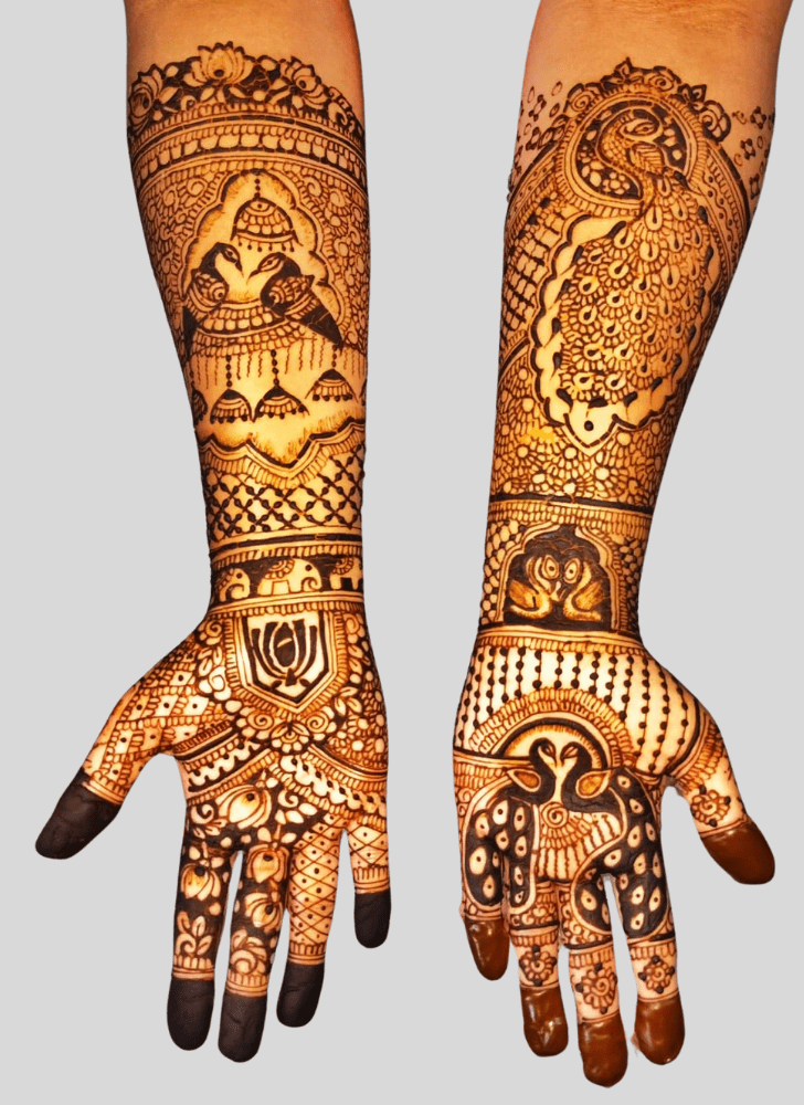 Fascinating Occasional Henna Design