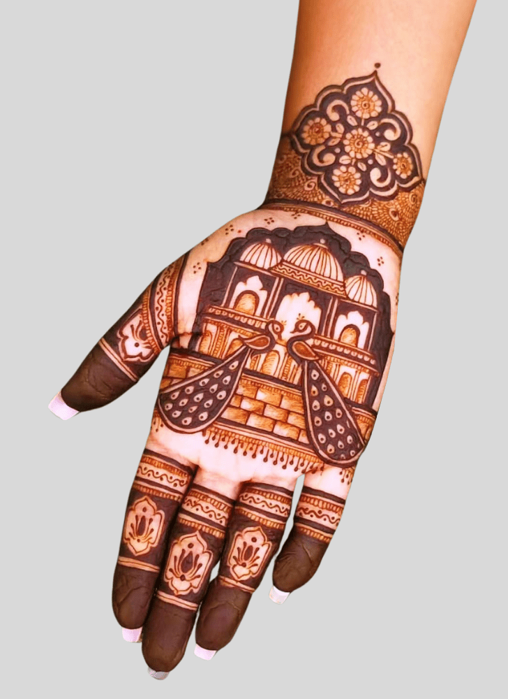 Radiant Occasional Henna Design