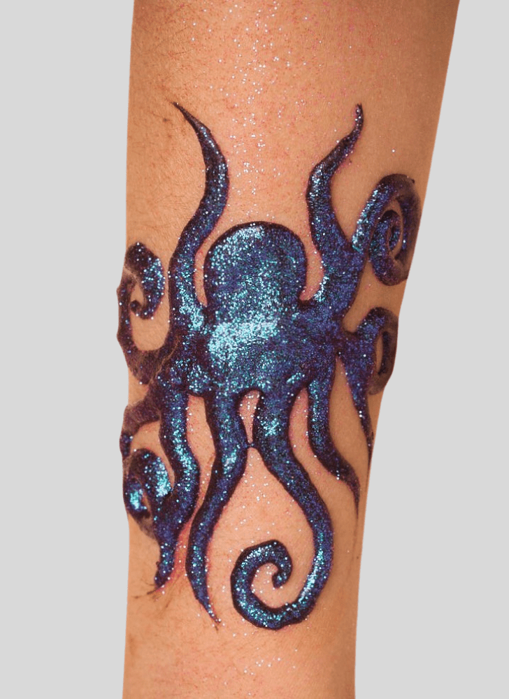Amazing Octopus Henna Design