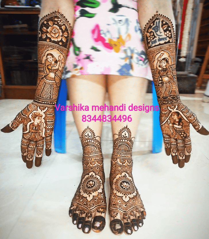 Radiant Pennsylvania Henna Design