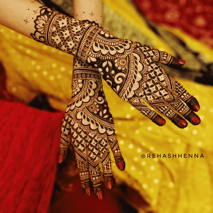 Slightly Pennsylvania Henna Design
