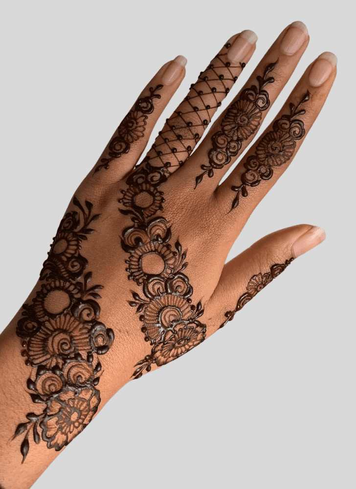 Enthralling Personalized Henna Design