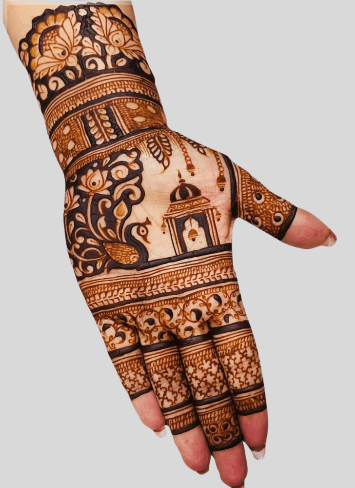 Enticing Personalized Henna Design