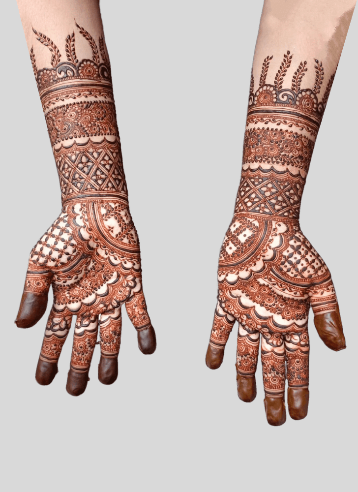 Awesome Personalized Henna Design