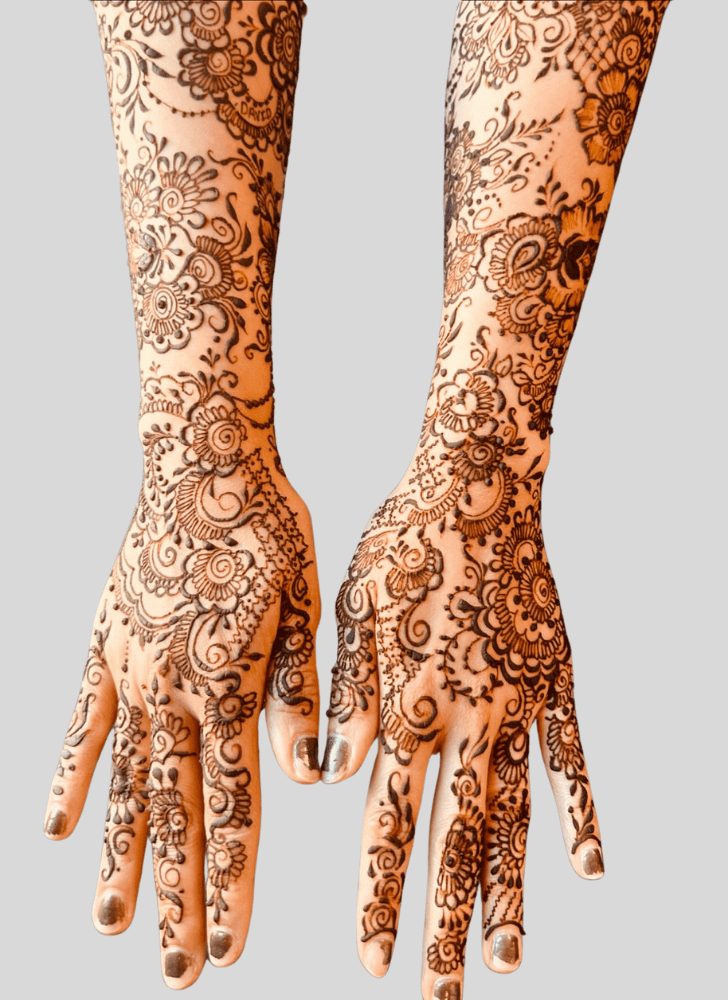 Nice Personalized Henna Design