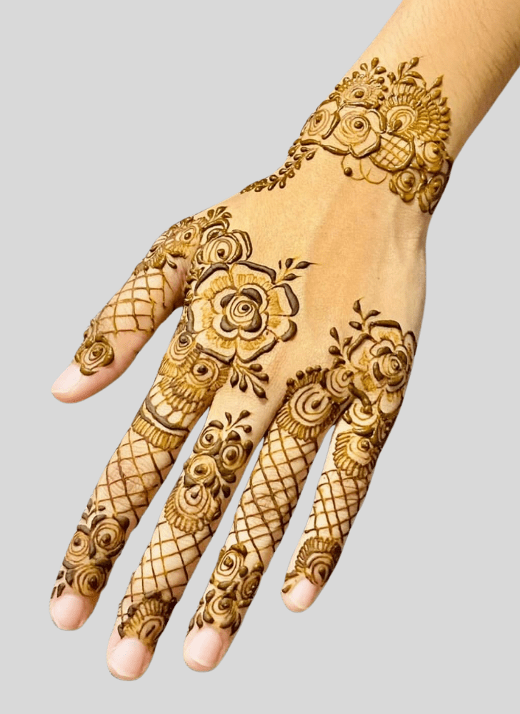 Superb Personalized Henna Design