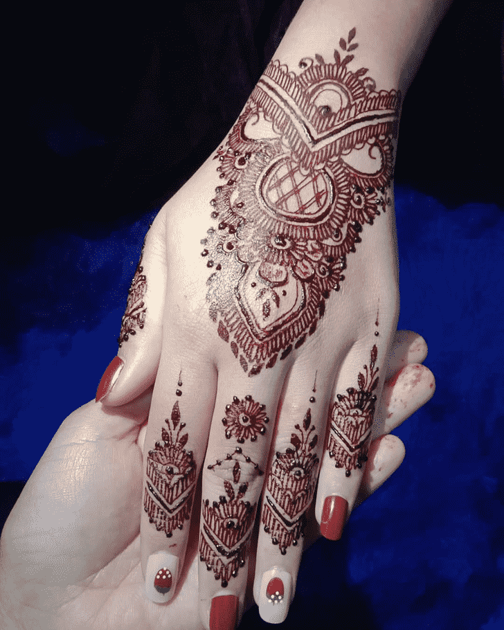 Charming Rajshahi Henna Design
