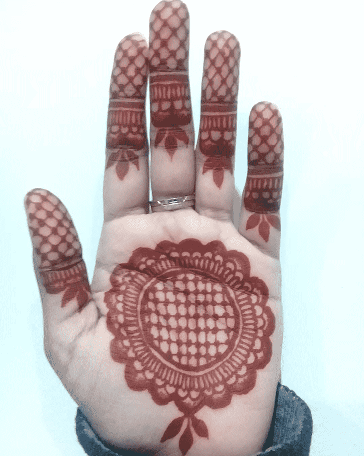 Elegant Rajshahi Henna Design