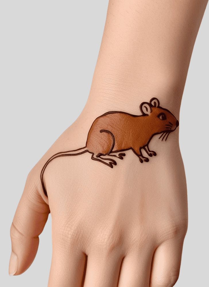 ChRating Rat Henna Design