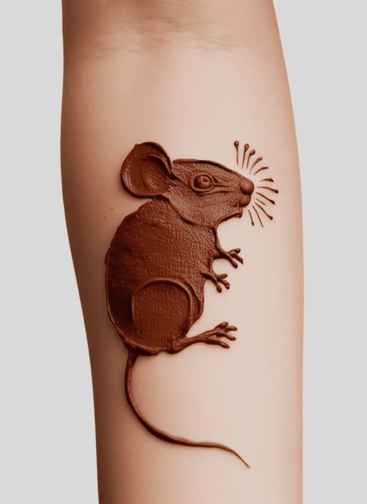 Rat Rat Henna Design