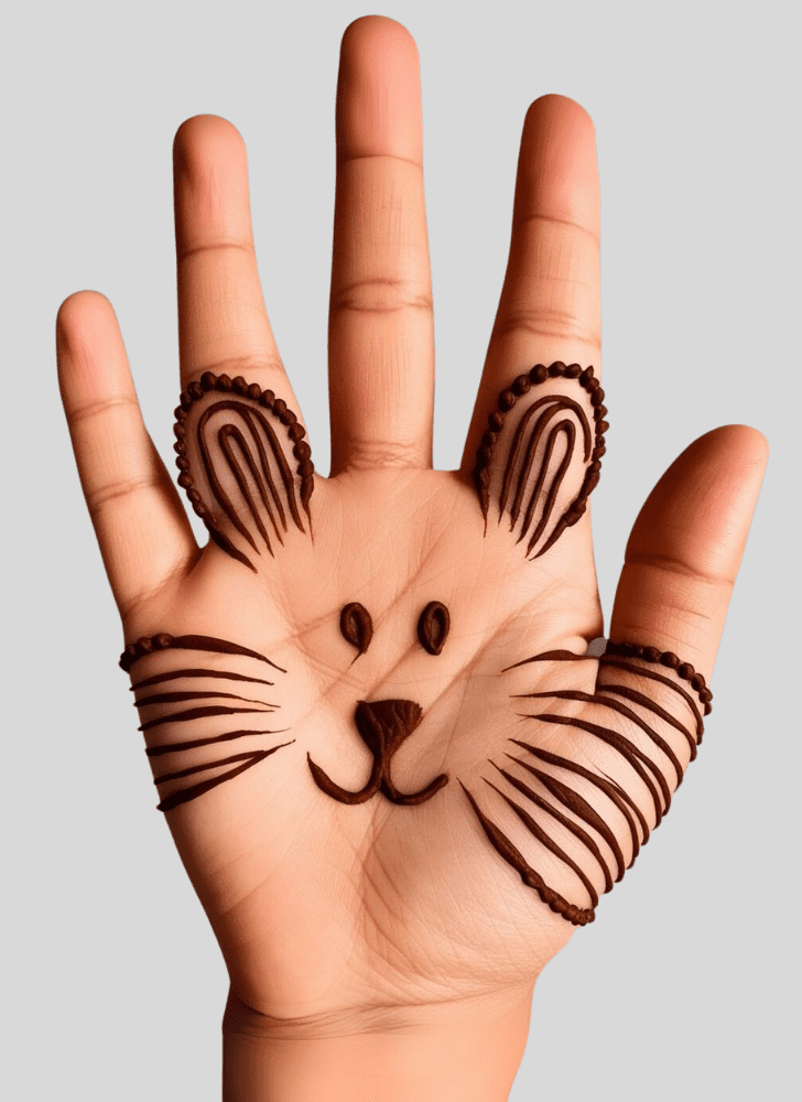 Fine Rat Henna Design
