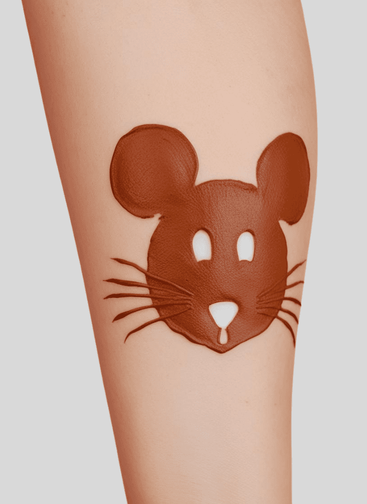 Gorgeous Rat Henna Design