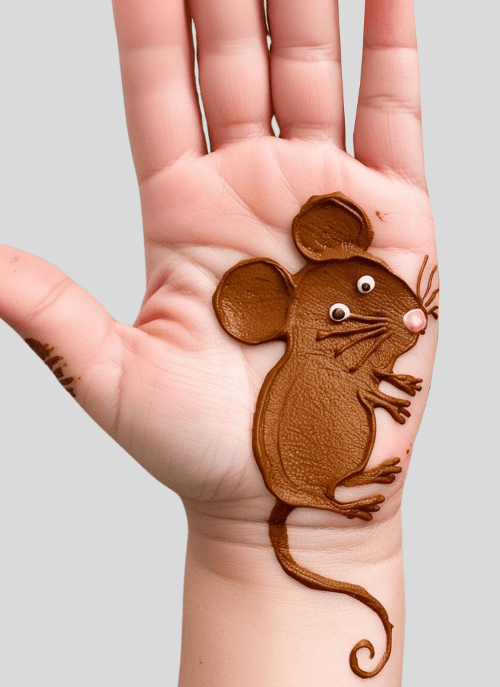 Wonderful Rat Mehndi Design