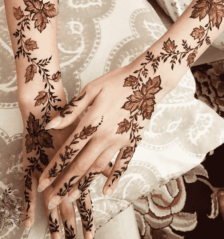 Fetching Rishikesh Henna Design