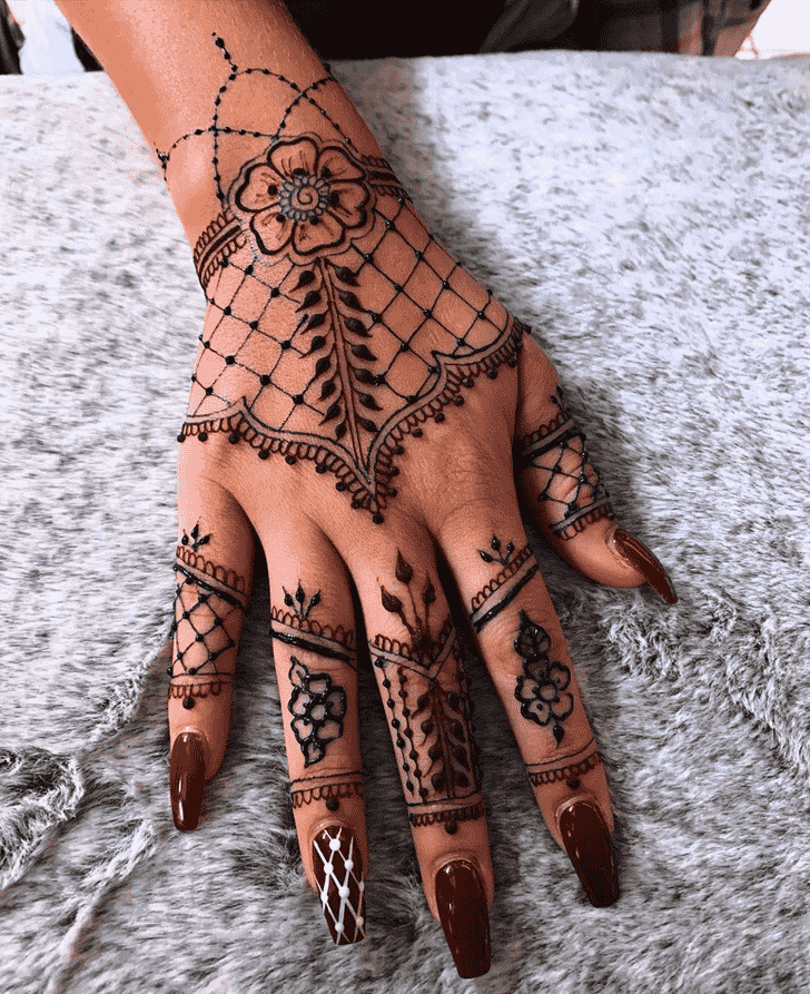 Resplendent Rishikesh Henna Design