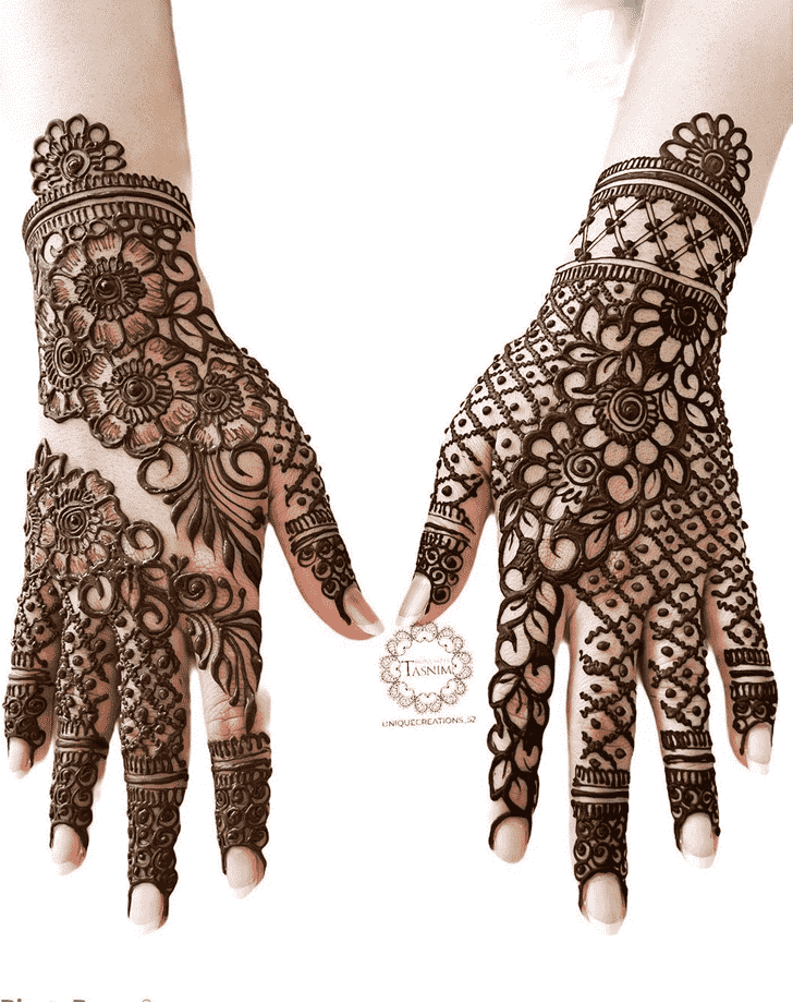 Stunning Rishikesh Henna Design