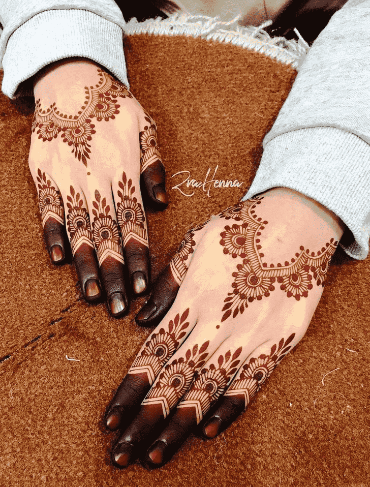 Wonderful Rishikesh Mehndi Design