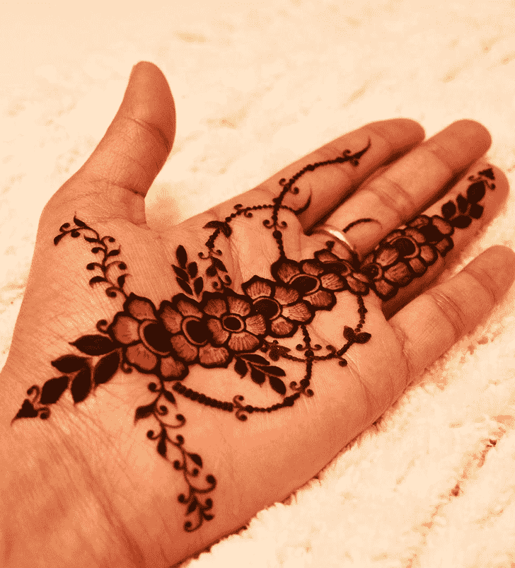 Fascinating Rome Henna Design