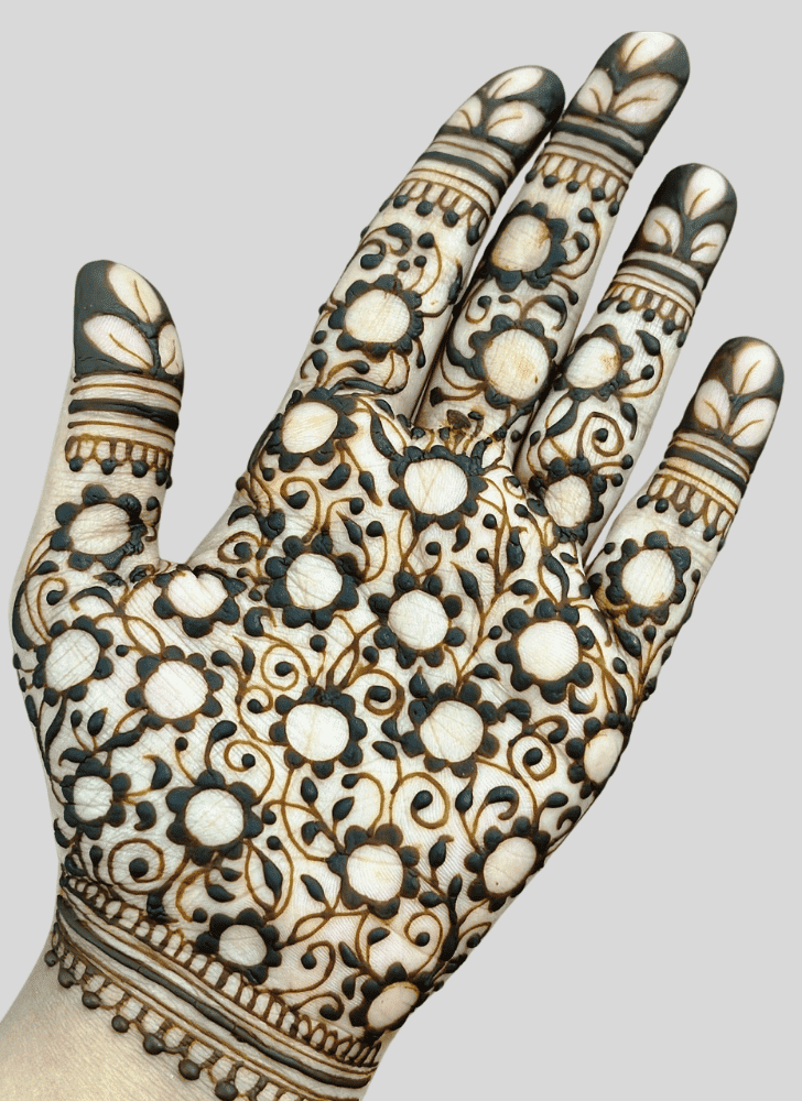 Comely Serbia Henna Design