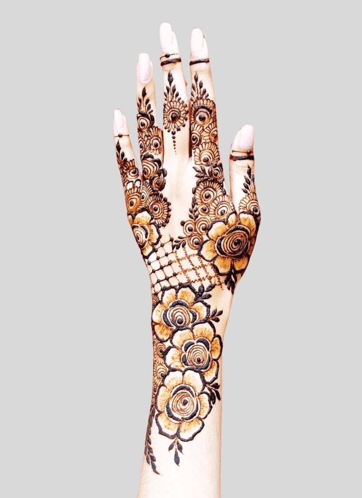 Delightful Serbia Henna Design