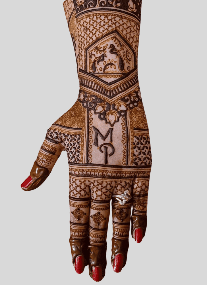 Exquisite Serbia Henna Design