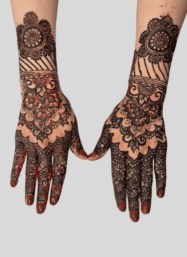 Fascinating Serbia Henna Design